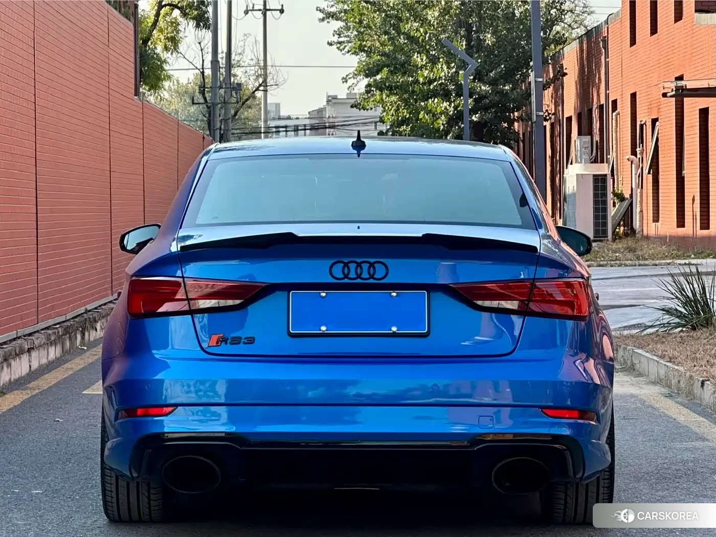 Audi RS 3 2018 Синий из Китая, фото 5