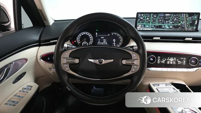 Genesis GV70 2021 Темно-зеленый из Кореи, фото 5