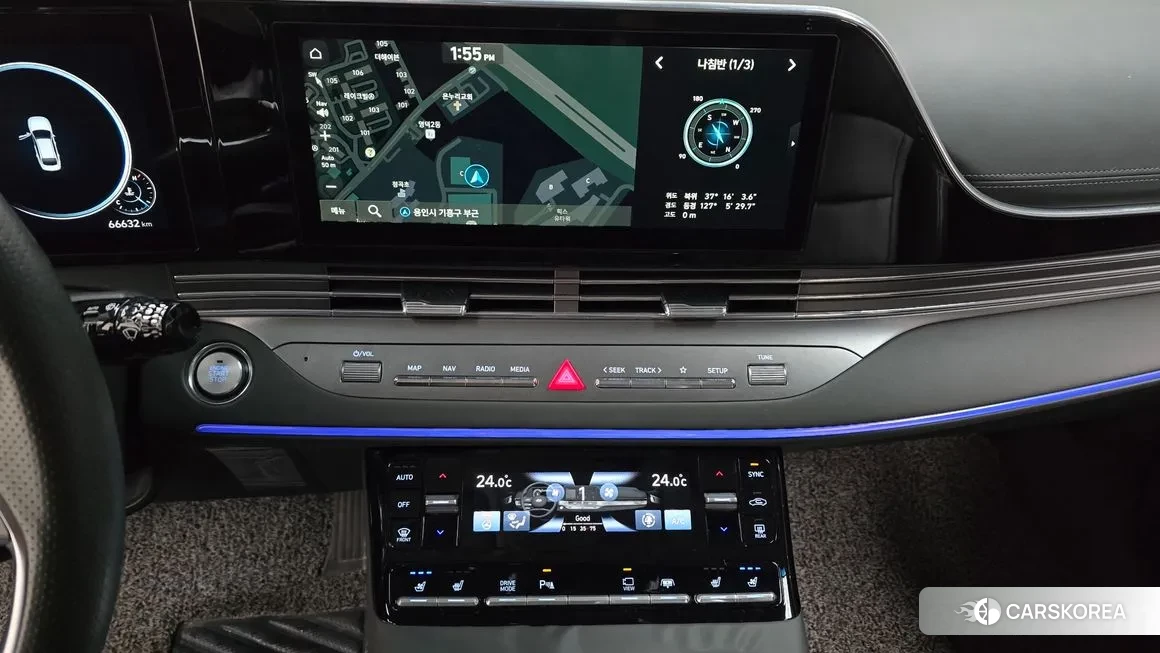 Hyundai The New Grandeur IG 2021 Серый из Кореи, фото 5