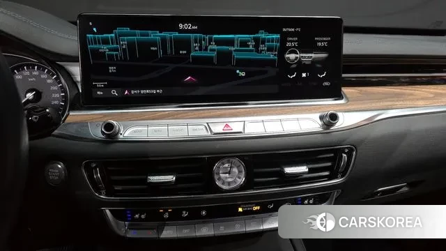 Kia The New K9 2nd generation 2021 Черный из Кореи, фото 5