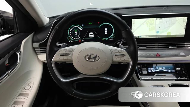 Hyundai The New Grandeur IG Hybrid 2022 Серый из Кореи, фото 5