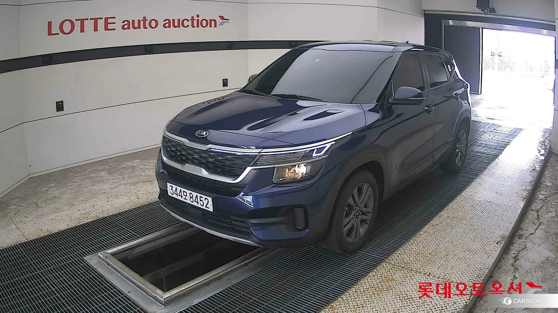 Kia Seltos 2020 Dark Ocean Blue из Кореи, фото 5