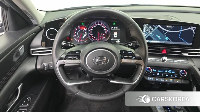 Hyundai Avante (CN7) 2021 Серебристо-серый из Кореи, фото 5