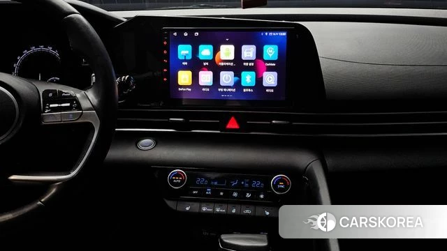 Hyundai Avante Hybrid (CN7) 2023 Белый из Кореи, фото 5