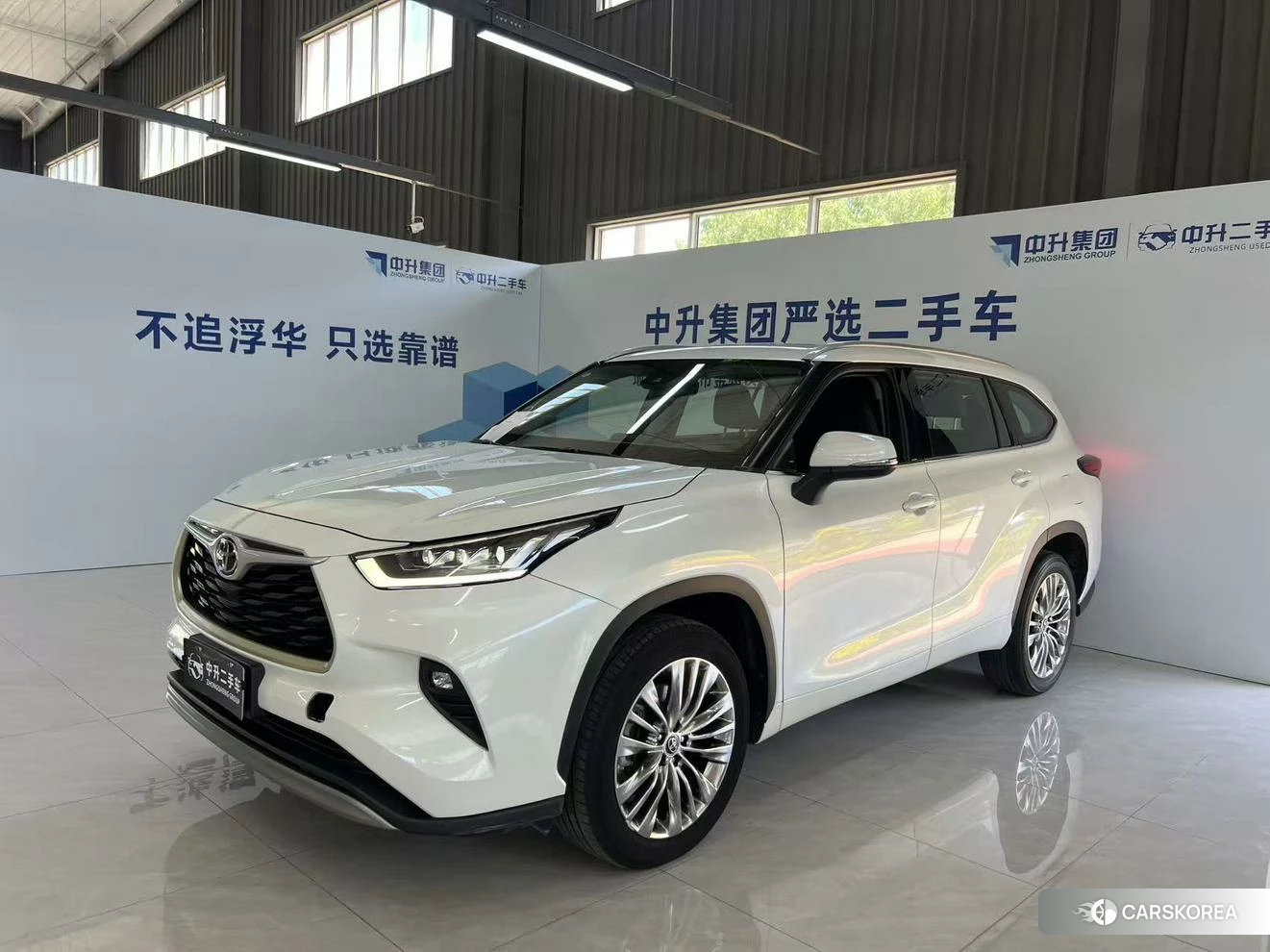 Toyota Highlander 2022 Белый из Китая, фото 5