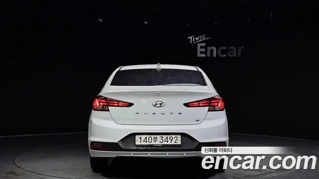 Hyundai The New Avante AD 2019 Белый из Кореи, фото 5