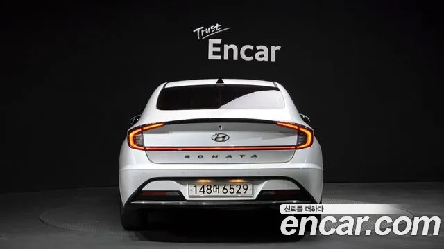 Hyundai Sonata Hybrid (DN8) 2021 Белый из Кореи, фото 5