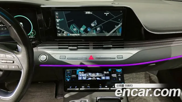 Hyundai The New Grandeur IG Hybrid 2021 Серый из Кореи, фото 5