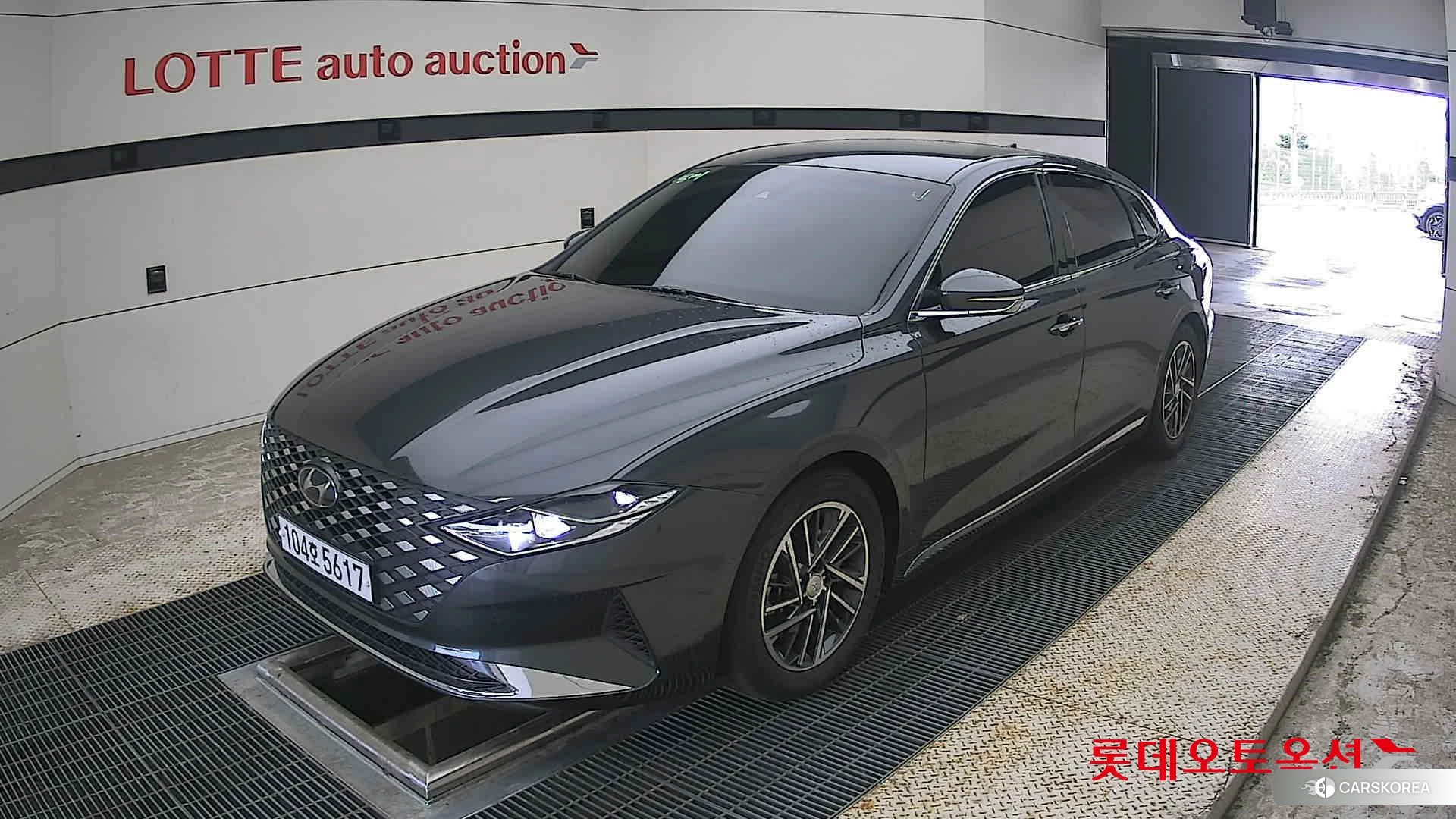 Hyundai Grandeur 2020 Nocturne Gray из Кореи, фото 5