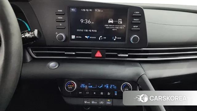 Hyundai The New Avante Hybrid (CN7) 2023 Красный из Кореи, фото 5