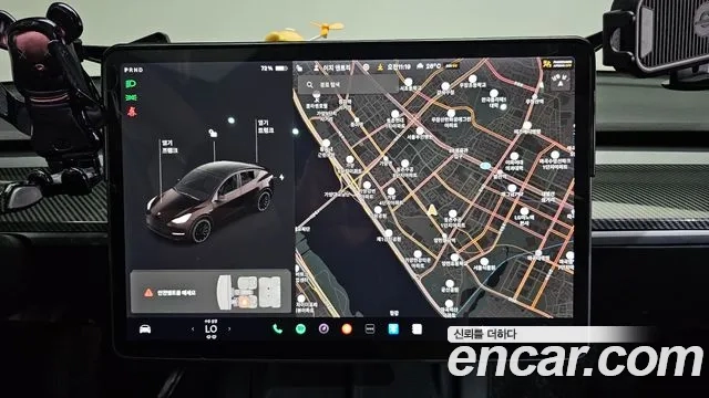 Tesla Model Y 2021 Черный из Кореи, фото 5