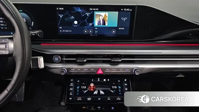 Hyundai Grandeur Hybrid (GN7) 2024 Черный из Кореи, фото 5