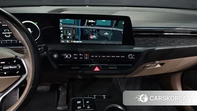 Kia K8 Hybrid 2021 Белый из Кореи, фото 5