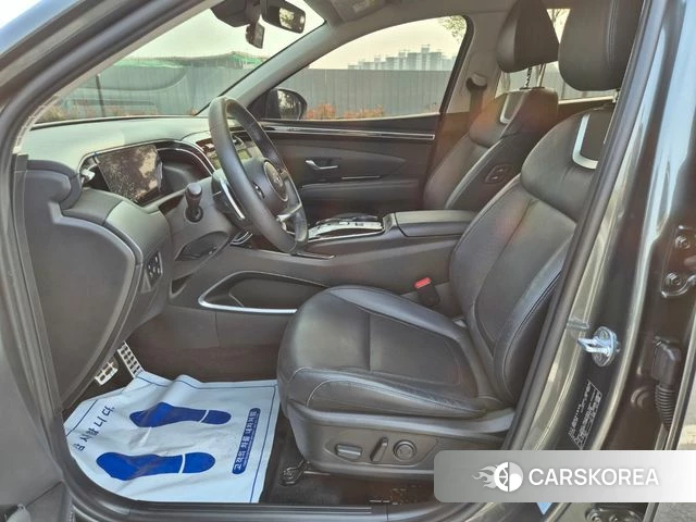 Hyundai Tucson Hybrid (NX4) 2022 Темно-зеленый из Кореи, фото 5