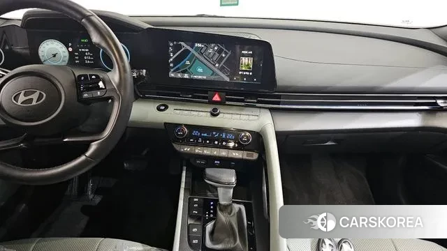 Hyundai The New Avante (CN7) 2023 Белый из Кореи, фото 5