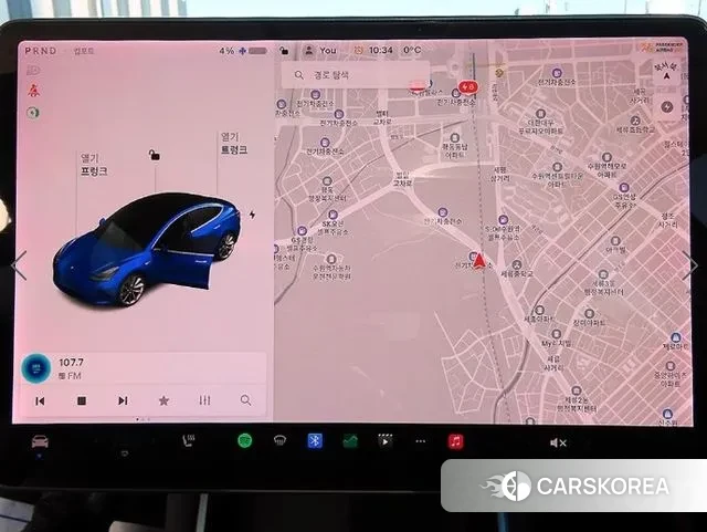 Tesla Model 3 2020 Синий из Кореи, фото 5