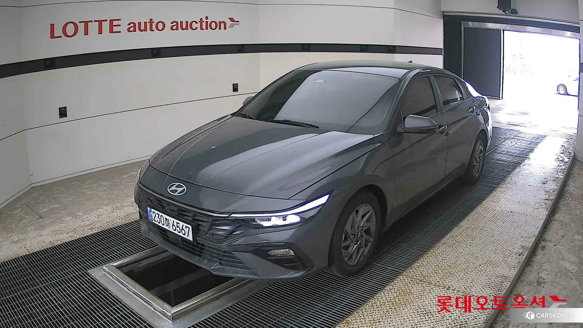 Hyundai Avante Hybrid 2025 Ecotronic Greypal из Кореи, фото 5