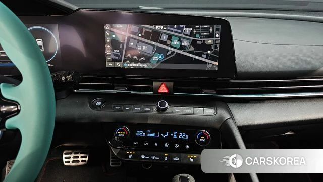 Hyundai Avante (CN7) 2022 Небесно-голубой из Кореи, фото 5