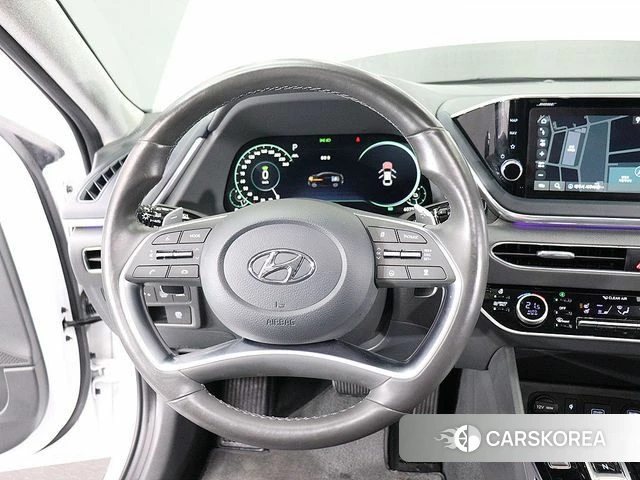 Hyundai Sonata Hybrid (DN8) 2021 Белый из Кореи, фото 5