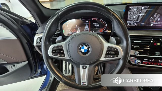 BMW 5 Series (G30) 2020 Синий из Кореи, фото 5