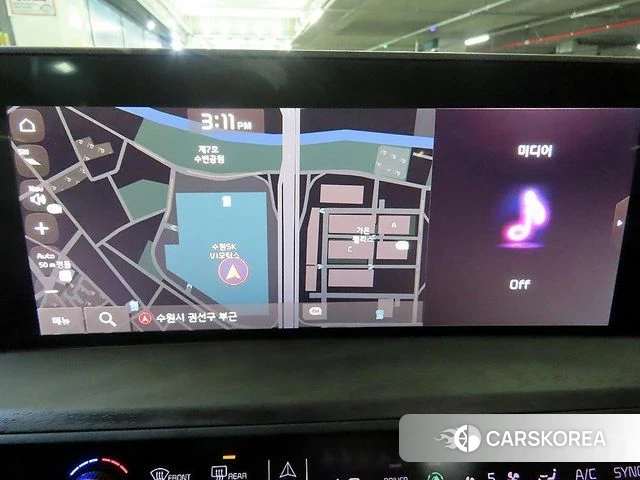 Kia K8 Hybrid 2021 Синий из Кореи, фото 5