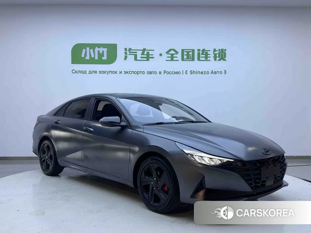Hyundai Elantra 2023 Темно-серый из Китая, фото 5