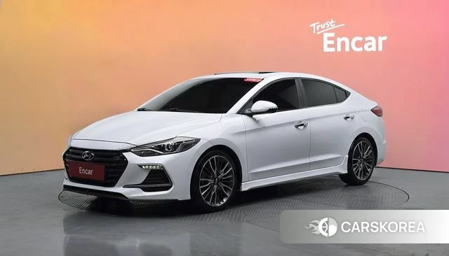 Hyundai Avante AD 2018 Белый из Кореи, фото 5