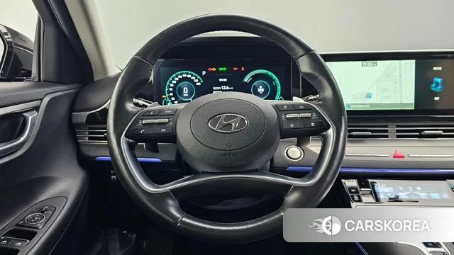 Hyundai The New Grandeur IG Hybrid 2022 Черный из Кореи, фото 5