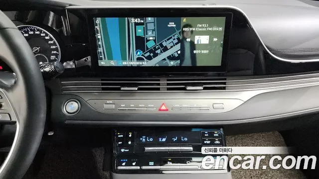 Hyundai The New Grandeur IG Hybrid 2021 Черный из Кореи, фото 5