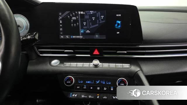 Hyundai Avante Hybrid (CN7) 2021 Черный из Кореи, фото 5
