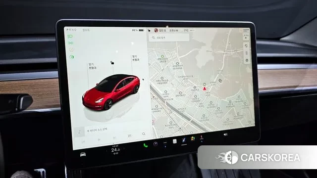 Tesla Model 3 2022 Красный из Кореи, фото 5