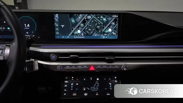 Hyundai Grandeur Hybrid (GN7) 2023 Черный из Кореи, фото 5