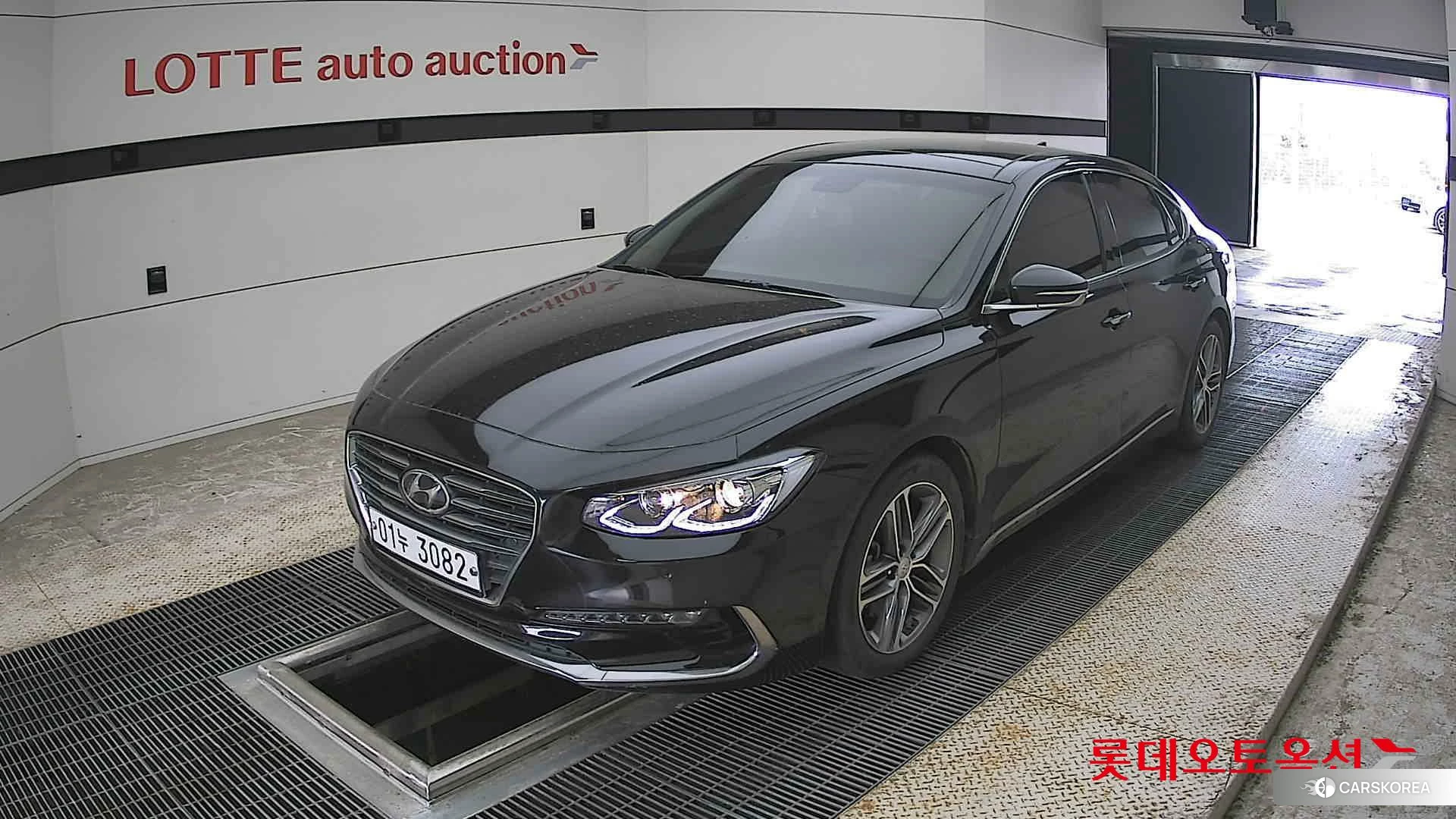 Hyundai Grandeur 2018 Черный из Кореи, фото 5
