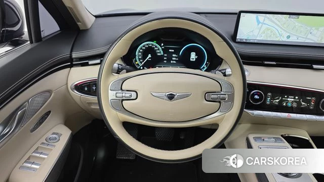 Genesis GV70 2021 Синий из Кореи, фото 5