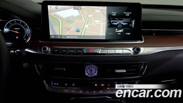 Kia More K9 2018 Синий из Кореи, фото 5