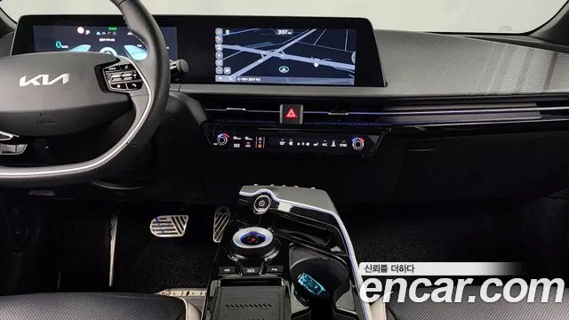 Kia EV6 2023 Синий из Кореи, фото 5