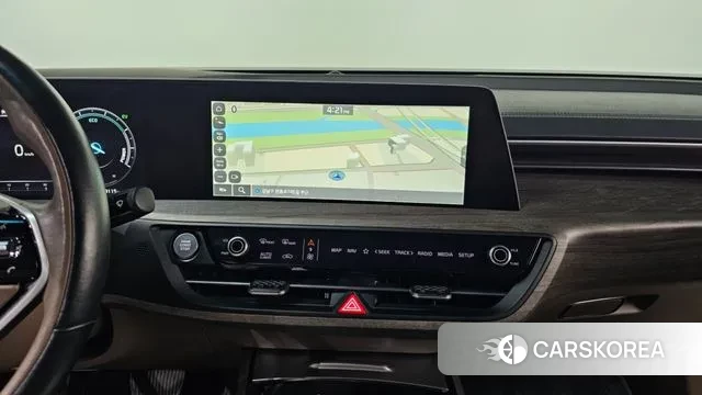 Kia K8 Hybrid 2022 Черный из Кореи, фото 5