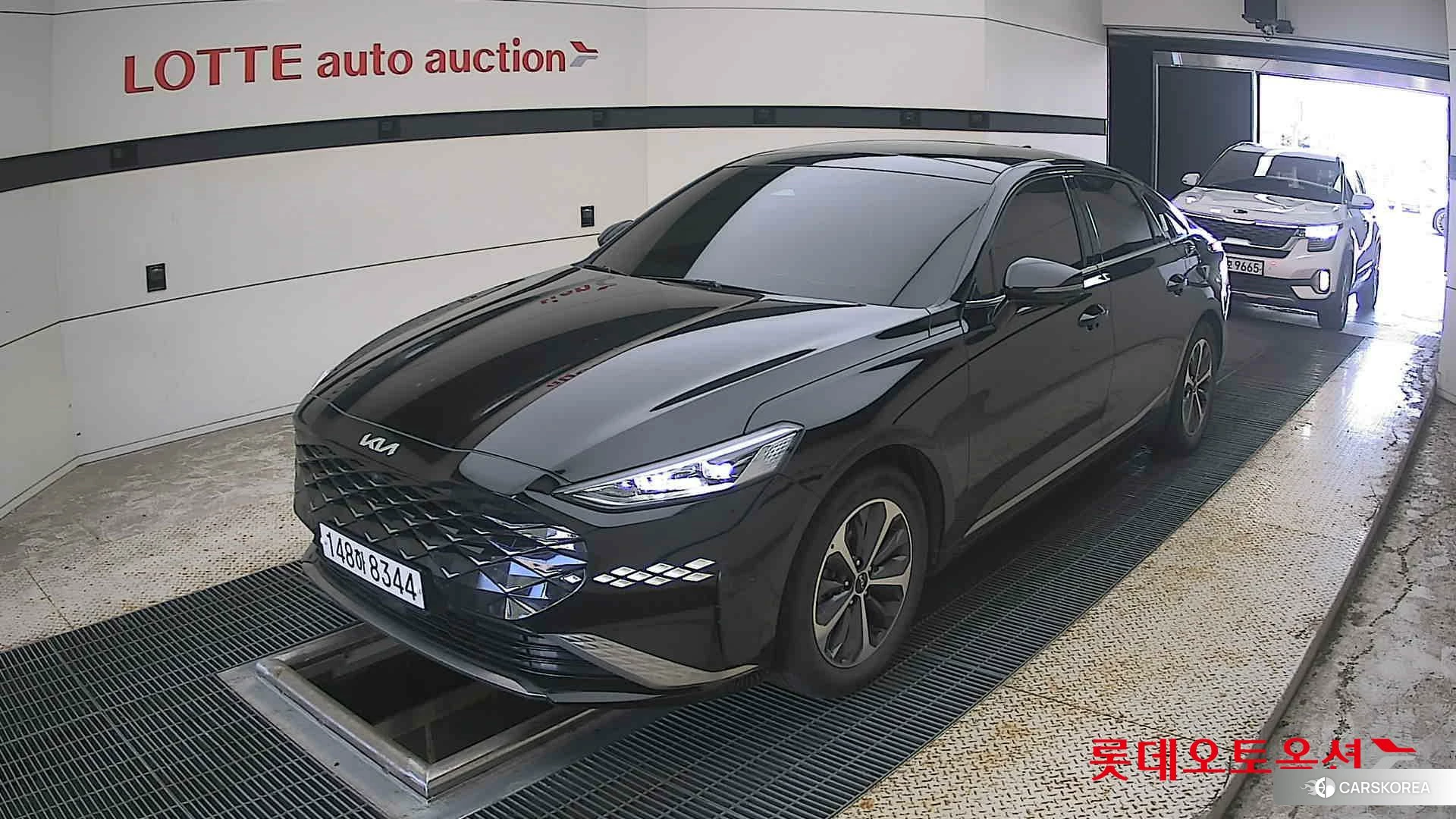Kia K8 Hybrid 2022 Aurora Black Pearl из Кореи, фото 5