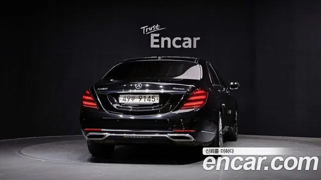 Mercedes-Benz S-Class W222 2018 Черный из Кореи, фото 5