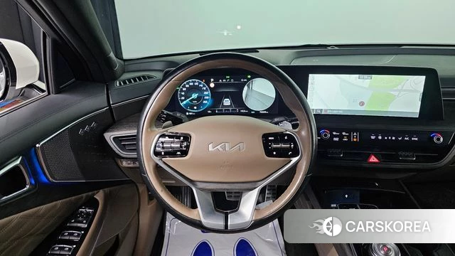 Kia K8 Hybrid 2021 Белый из Кореи, фото 5