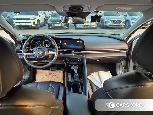 Hyundai Avante Hybrid (CN7) 2022 Серый из Кореи, фото 5