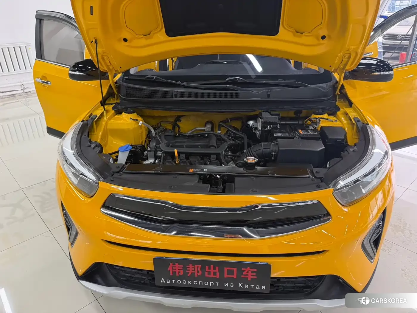 Kia KX1 2023 Yellow/orange из Китая, фото 5