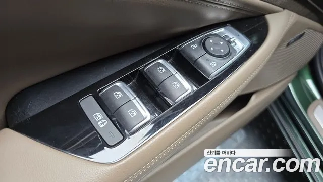 Kia K8 Hybrid 2021 Темно-зеленый из Кореи, фото 5