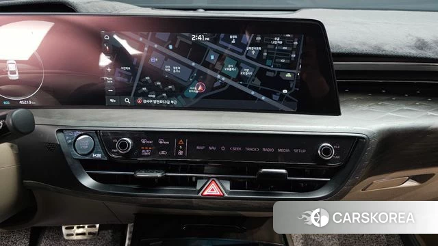 Kia K8 Hybrid 2022 Серый из Кореи, фото 5