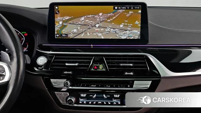 BMW 5 Series (G30) 2022 Черный из Кореи, фото 5