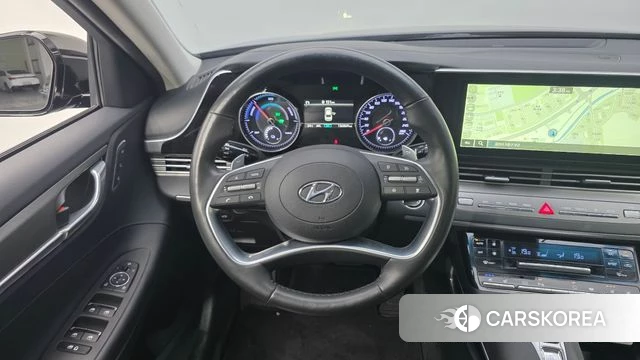 Hyundai The New Grandeur IG Hybrid 2021 Цвет галактики из Кореи, фото 5