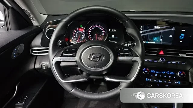 Hyundai Avante (CN7) 2022 Белый из Кореи, фото 5