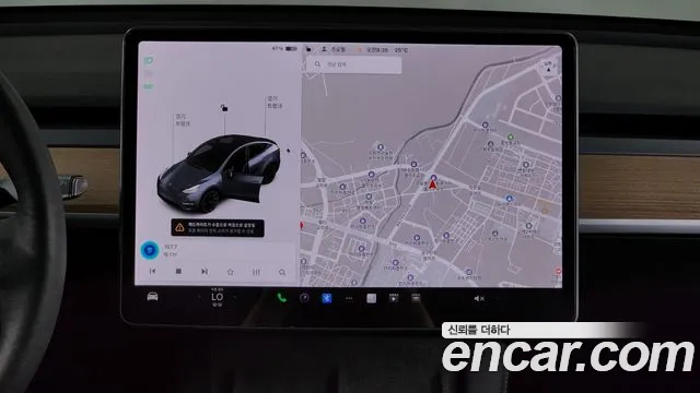 Tesla Model Y 2021 Светло-серебряный цвет из Кореи, фото 5