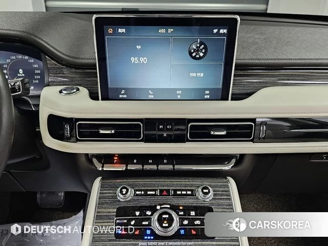 Lincoln Aviator 2nd generation 2021 Темно-зеленый из Кореи, фото 5