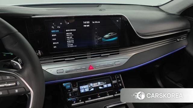 Hyundai The New Grandeur IG Hybrid 2022 Белый из Кореи, фото 5